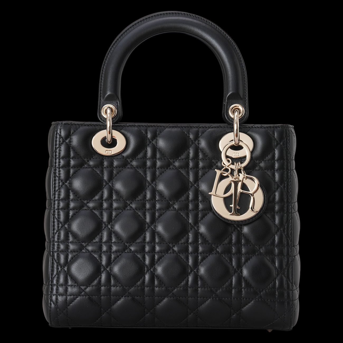 CHRISTIAN DIOR(USED)디올 레이디백 미듐